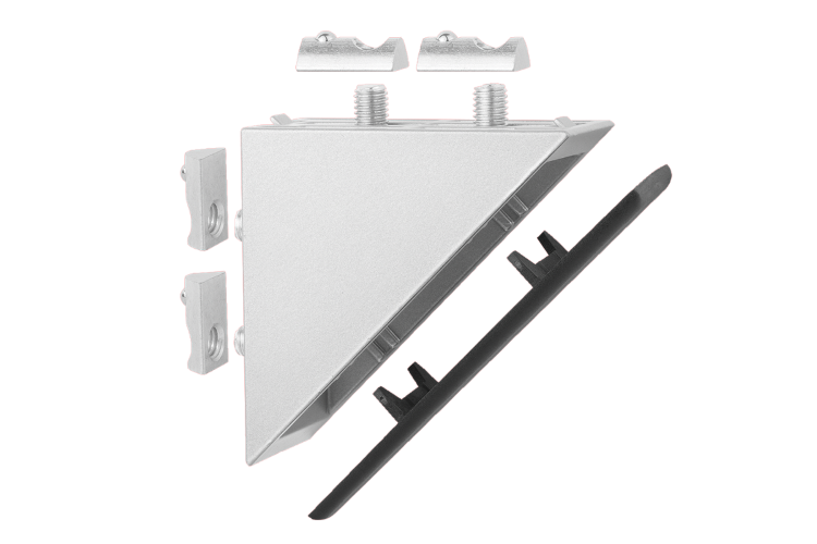 Leschhorn 10250-084040 WINKELSATZ 39X40X39 ZINK, TYP I, BN=8 - NLM 10250 Winkelsaetze Typ I