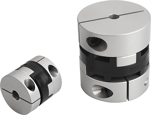 Norelem 23030-0016 KREUZSCHIEBERKUPPLUNG, GR. 16, VORGEBOHRT D1+D2=3 (23030 000 - Norelem 23030 Kreuzschieberkupplungen mit radialer Klemmnabe