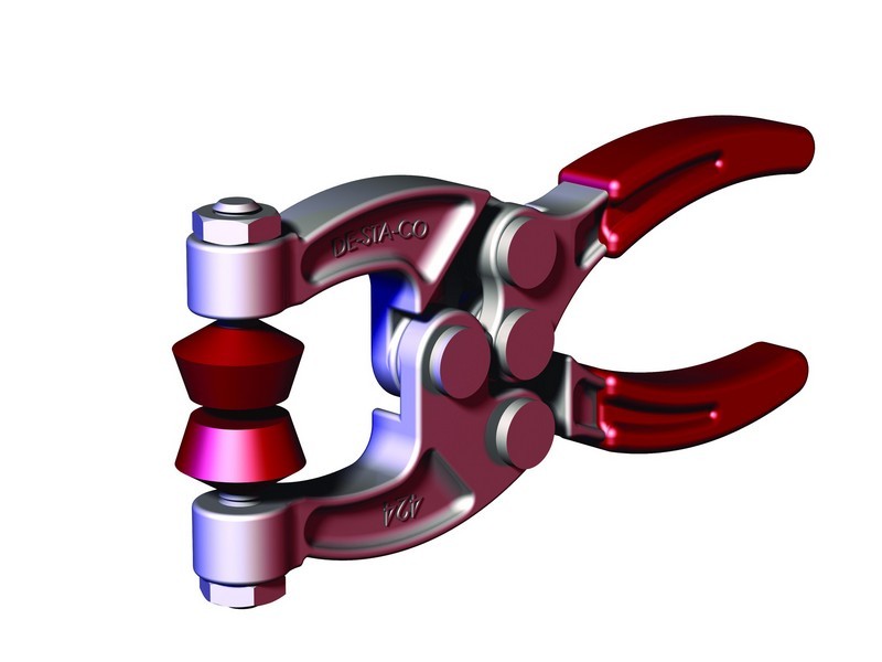 DESTACO 424-2 Spannzange Standard Haltekraft 450N - 1500N - 424-2 Spannzange Standard - mit zwei einstellbaren Spindeln