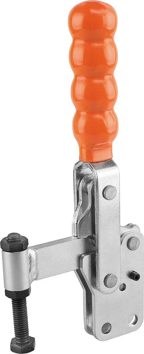 Kipp K0056.0150 SCHNELLSPANNER VERTIKAL, MIT SENKRECHTEM FUSS, P=150 daN - K0056-0150 SCHNELLSPANNER VERTIKAL - MIT SENKRECHTEM FUSS - P 150 daN