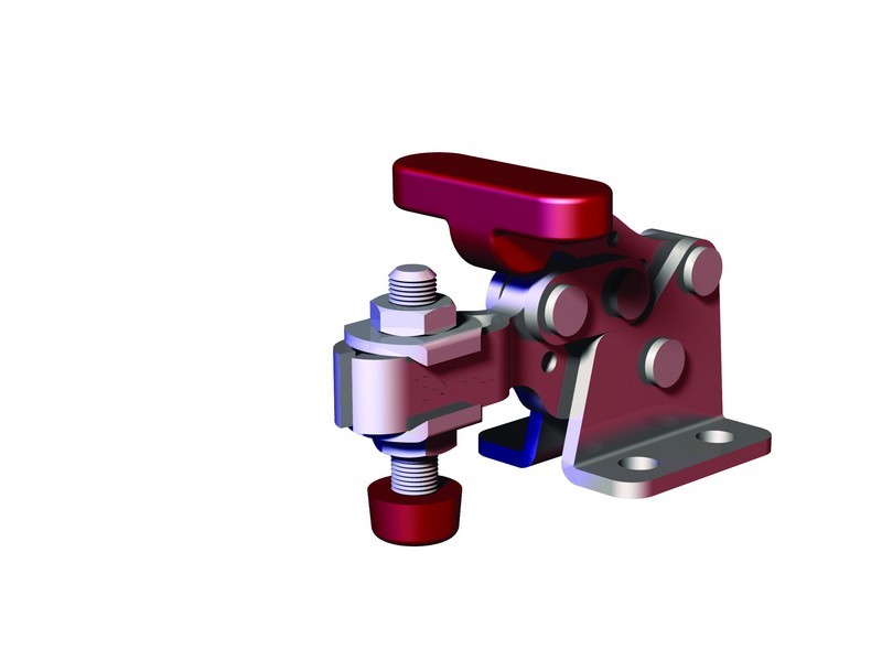 DESTACO 305-U Horizontalspanner Haltekraft 650N, Öffnungswinkel 90° - 305-Z Horizontalspanner - U- Spannarm - Fuss abgewinkelt