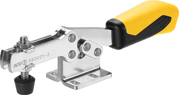 AMF 68300Y-1 Waagrechtspanner plus mit gelbem Handgriff, Größe : 1, F1: 1,1 kN, F2: 1,7 kN - LE 68300Y Waagrechtspanner plus mit gelbem Handgriff-Abbildung