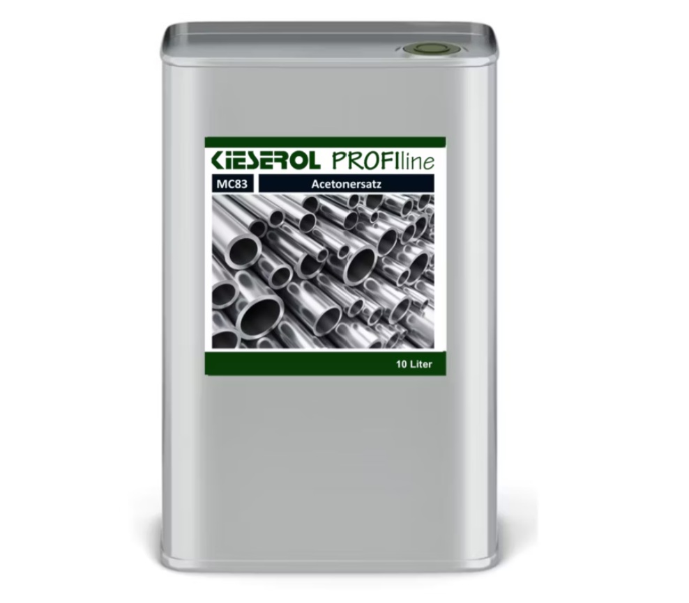 Kieserol MC83-0040 Acetonersatz Lösemittel, 10 Liter Kanister, Industrie Reiniger, GEFAHRGUT GHS02, SPEDITION STRECKE ZUFUHR / ABHOLUNG - Kieserol MC83 Acetonersatz Lösemittel, technische Reinigung und Entfettung