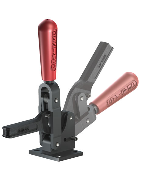 DESTACO 5905 Vertikal-Kniehebelspanner Haltekraft 3340 N, Öffnungswinkel 135°; Nachfolgemodell für 516 - Destaco 5910 Vertikal-Kniehebelspanner Haltekraft 7120 N - Oeffnungswinkel 132 Grad