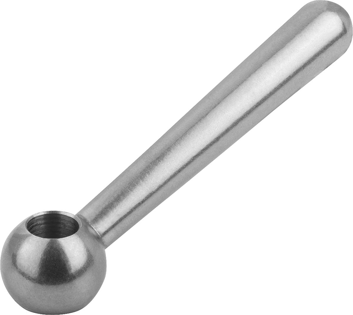 Kipp K0174.106 KEGELGRIFF DIN 99, FORM L, D4=6, L2=48 - K0174-106 KEGELGRIFF DIN 99 - FORM L - D4 6 - L2 48