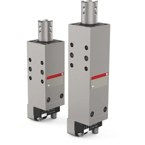 DESTACO 86P30-105B8002 Stiftziehzylinder Schubkraft max. 390 N, Rückzugskraft max. 290 N, Zylinder Ø32, max. Hub 20mm, mit Abfragung, ohne Anbauteile - DESTACO 86P30-1 Stiftziehzylinder geschlossene und einfache Ausfuehrung - Schubkraft max 390 N - Rueckz