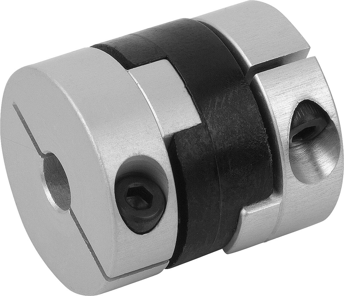 Norelem 23030-0020 KREUZSCHIEBERKUPPLUNG, GR. 20, VORGEBOHRT D1+D2=5 (23030 000 - 23030-0020 KREUZSCHIEBERKUPPLUNG - GR- 20 - VORGEBOHRT D1 D2 5 -23030 000