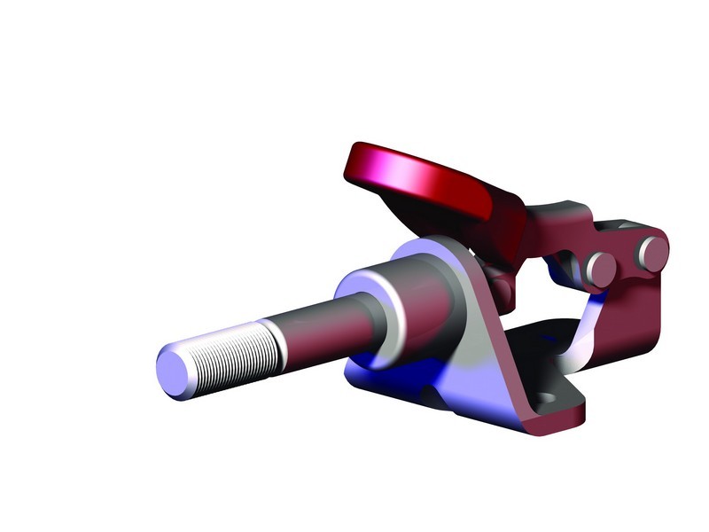 DESTACO 601-O Schubstangenspanner Standard  Haltekraft 400N, Hub 16mm - 601-O Schubstangenspanner Standard - mit Aussengewinde - mit Zollgewinde