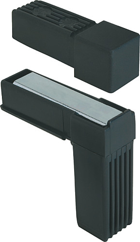 Kipp K0616.1201512 STECKVERBINDER, RECHTER WINKEL - KIPP K0616 Steckverbinder rechter Winkel