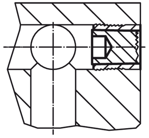 Halder 22880.0409 Expander® Dichtstopfen, mit Zuganker Ø 9 - Expander Dichtstopfen Expander Dichtstopfen mit Zuganker - Durchmesser 5