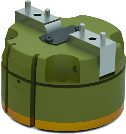 DESTACO RUA-112M-P-RE RUA - Winkelgreifer Zylindrische Bauform Greifkraft: 2150 N, Hub 38,2°, Medium Druckluft, Federunterstützung beim Schließen - DESTACO RUA - Winkelgreifer Zylindrische Bauform
