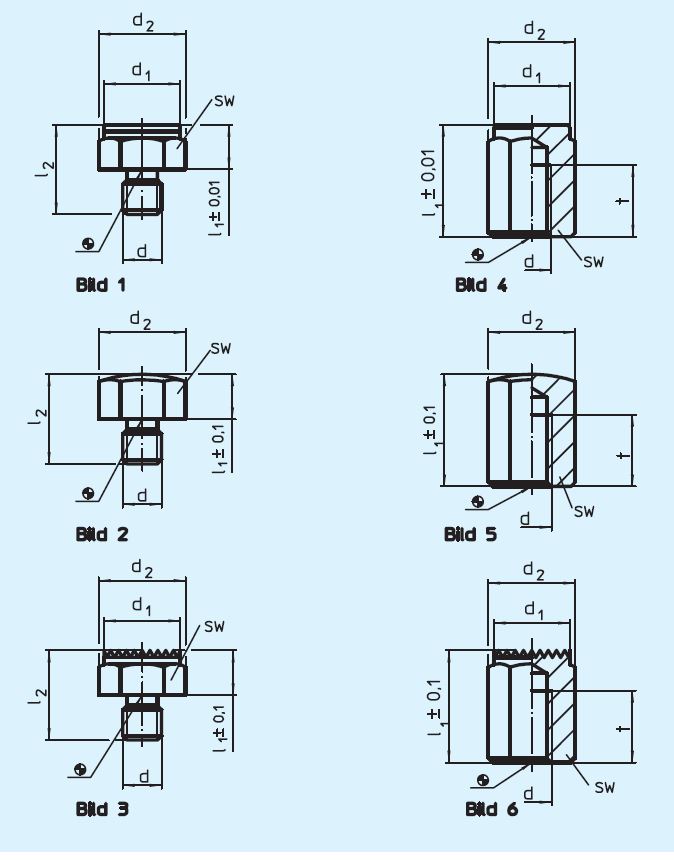Halder 22690.0504 Bolzen 40 x M 12 mit Innengewinde,   Auflagefläche  geriffelt - EH 22690 Bolzen als Auflagen - Anschlaege und Druckstuecke verwendbar