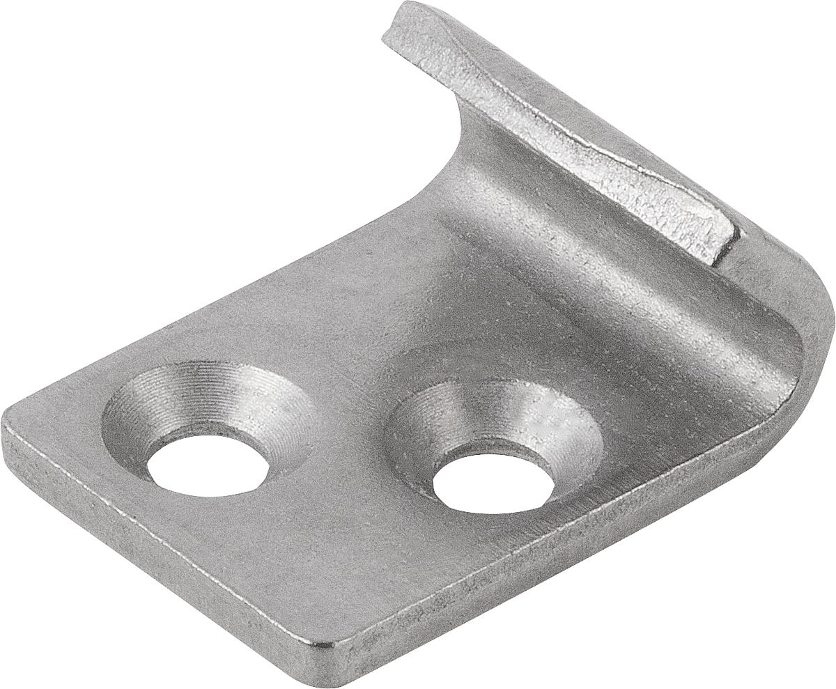 Norelem 05550-9135212 GEGENHAKEN ZU SPANNVERSCHLUSS, FORM A, EDELSTAHL - 05550-9135212 GEGENHAKEN ZU SPANNVERSCHLUSS - FORM A - EDELSTAHL