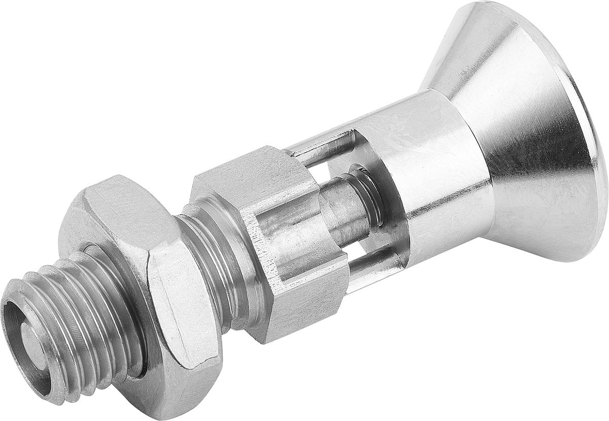 Norelem 03089-004903 ARRETIERBOLZEN GR.9 FORM D    EDELSTAHL, ARRETIERSTIFT GEH R - 03089-004903 ARRETIERBOLZEN GR-9 FORM D    EDELSTAHL - ARRETIERSTIFT GEH R