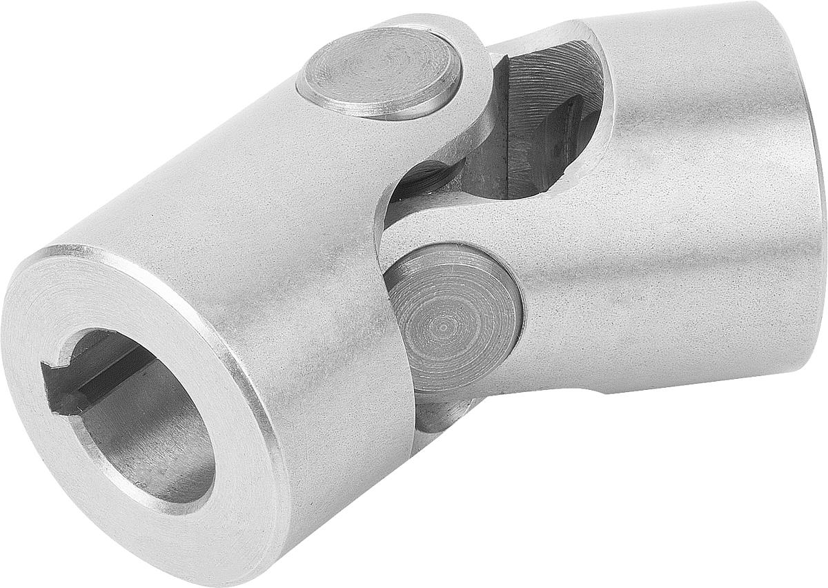 Norelem 23406-130166 WELLENGELENK EINFACH, MIT NUT - 23406-130166 WELLENGELENK EINFACH - MIT NUT