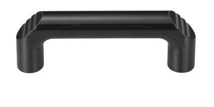 Leschhorn KD-25.140.84-MS Kunststoff Bügelgriffe A 140,  Duroplast FS 31 schwarz, Gewindebuchse Messing - Leschhorn KD Kunststoff Buegelgriffe