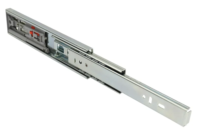 Accuride DZ4501-0020TR  Teleskopschienen 100% Vollauszug, 12,7x45,5, SL 200, TR 190, 12kg - Accuride DZ4501-TR -BEE SLIDE- Teleskopschienen - Vollauszug mit Touch Release