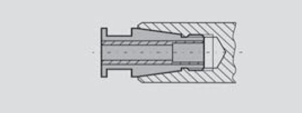 DESTACO 100-1/8 Spannzangen, Spann-Ø 3,17mm - Abbilldung Spannzange Massblatt