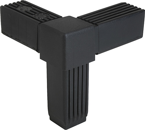 Kipp K0619.1201512 STECKVERBINDER, WINKEL MIT ABGANG - KIPP K0619 Steckverbinder Winkel mit Abgang