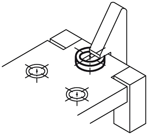 Norelem 08180-01 DRUCKSCHEIBE  D=12              BR, - Norelem 08180 Druckscheiben