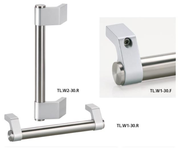Leschhorn TL.W2-30.LR50.37   TL.W2 Griffschenkel einzeln links Technical Line - Leschhorn TL-W2 Rohrgriffserie -Technical Line-