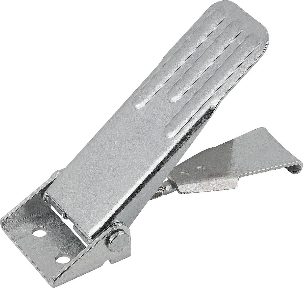 Kipp K0048.1631391 SPANNVERSCHLUSS EINSTELLBAR, FORM A, STAHL - K0048-1631391 SPANNVERSCHLUSS EINSTELLBAR - FORM A - STAHL