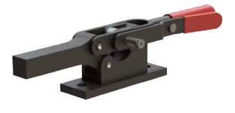 DESTACO 5305-R Schwerlast-Horizontalspanner Haltekraft 2670 N, Öffnungswinkel 90° - Schwerlast-Horizontalspanner - Modell 5305-R 5310-R Fuss abgewinkelt