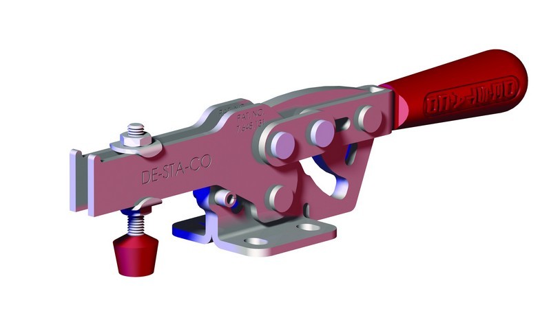 DESTACO 2017-U Horizontalspanner Haltekraft 2500N, Öffnungswinkel 75° - 2017-U Horizontalspanner - U- Spannarm - Fuss abgewinkelt
