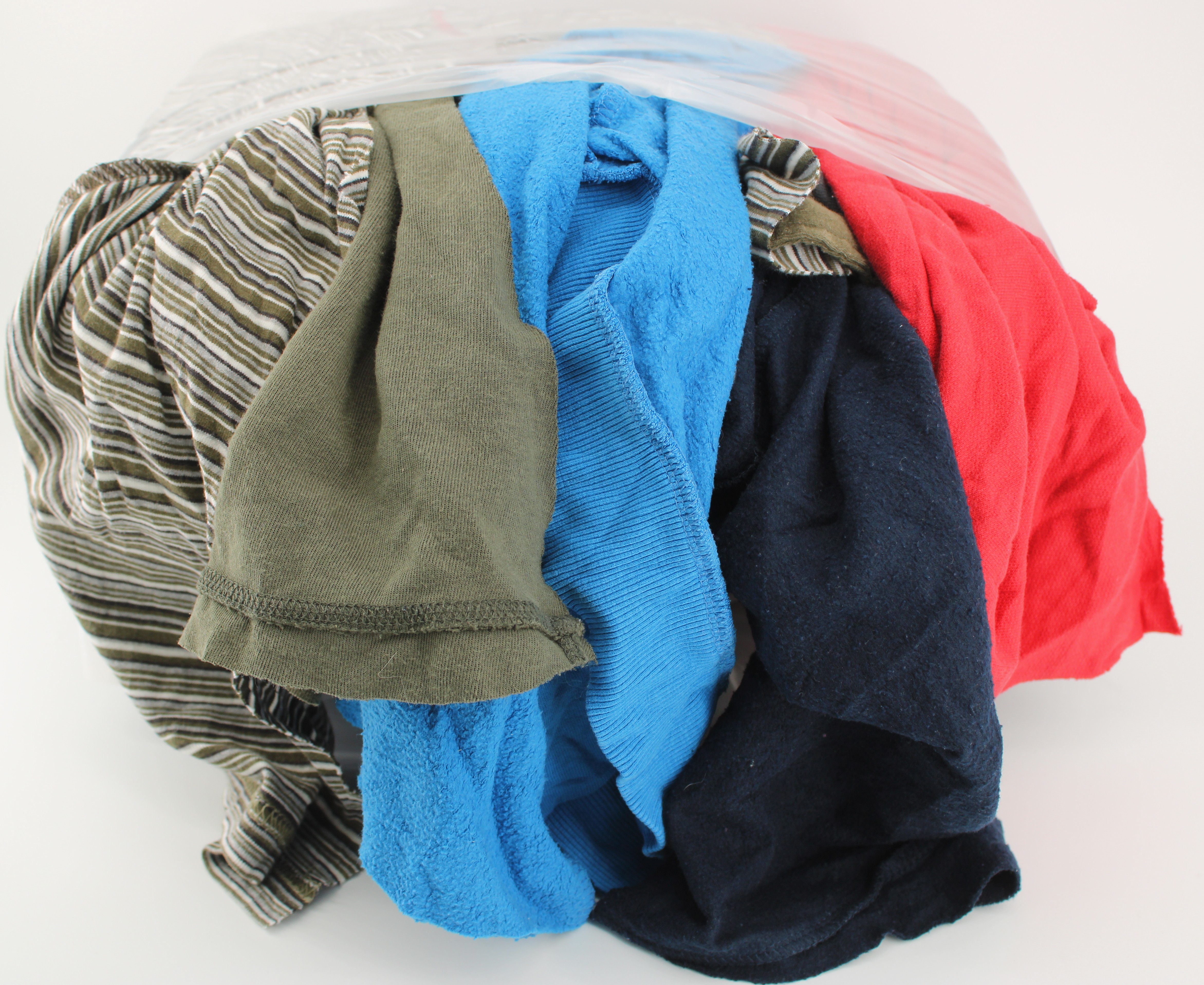 Leschhorn 61650-BUNT-MIX-10KG-COD.01 Einweg Industrieputzlappen aus Baumwolltuch, 1 VPE= 10 kg DIN 61650 - 61650-BUNT-MIX-10KG-COD.01 Einweg Industrieputzlappen aus Baumwolltuch