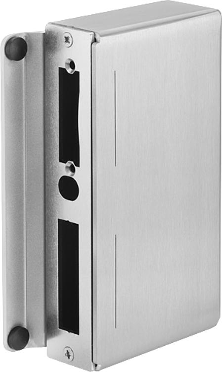 AMF 144ETNIG-30 Gegenkasten, V2A, geschliffen, Kastenbreite A: 30 mm, C: 172 mm - LE 144ETNIG Gegenkasten - V2A - geschliffen -Abbildung