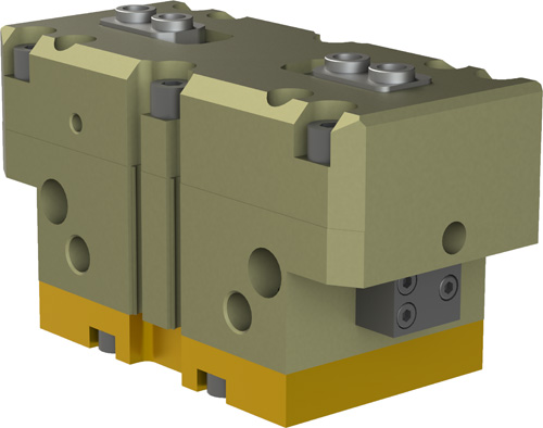 DESTACO RDH-1M-C RDH - Großhub-Parallelgreifer Greifkraft: 693 N, Hub 4 mm, Feder zu - DESTACO RDH - Großhub-Parallelgreifer