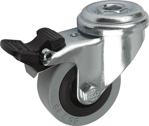 Norelem 95010-050182 Lenkrolle mit stop fix - Norelem 95010-LS Lenkrolle mit stop fix