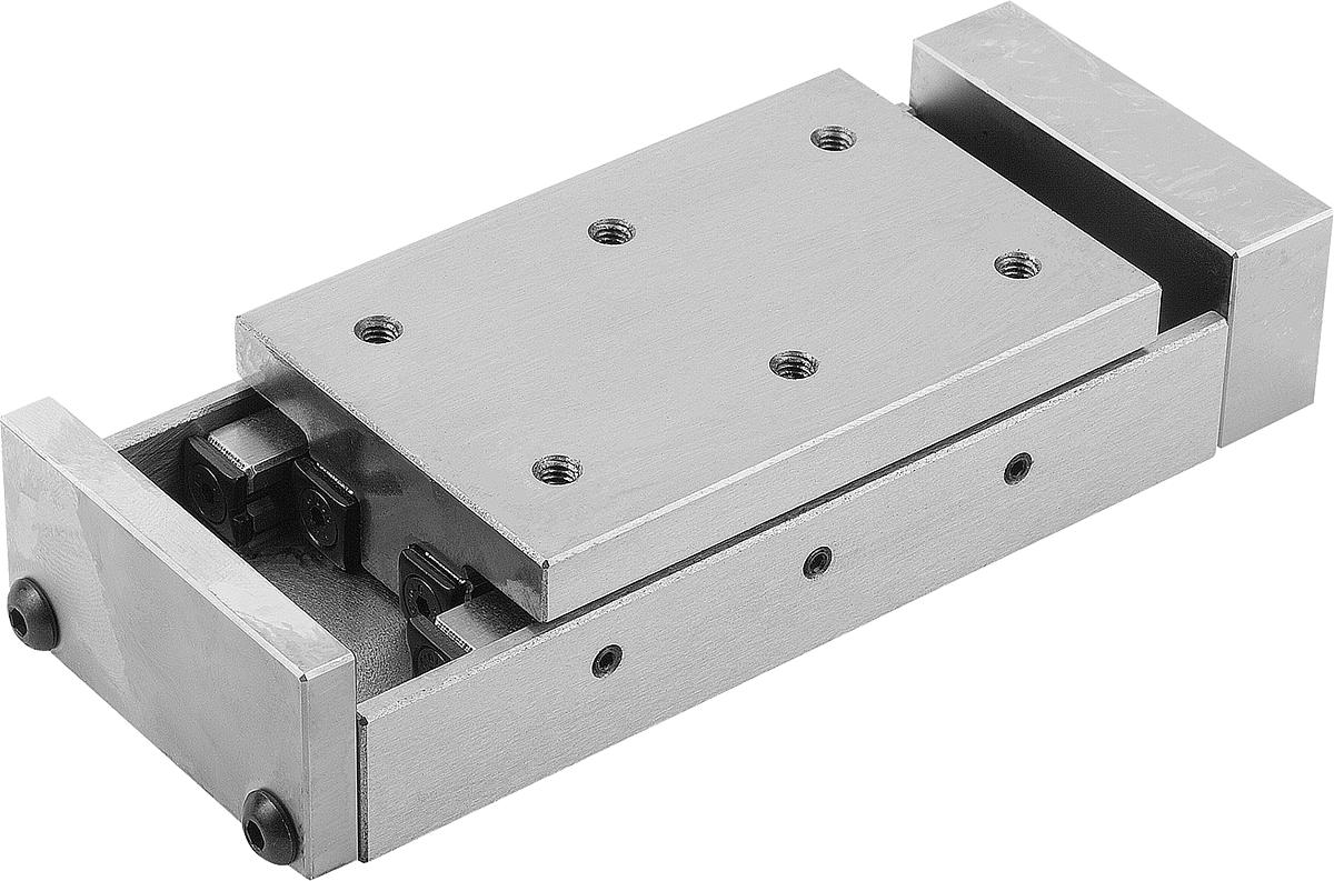 Norelem 21038-050105 PRÄZISIONS SCHLITTENFÜHRUNG, ROLLENGELAGERT, B=50, L=105 - 21038-050105 PRAEZISIONS SCHLITTENFUEHRUNG - ROLLENGELAGERT - B 50 - L 105