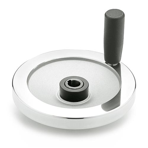 Ganter 321.4-200-K20-A-ZI SICHERHEITS HANDRAD - GN 321-4 Sicherheits Handraeder mit Gleitlager-Abbildung