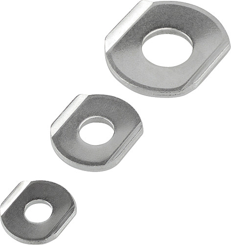 Kipp K0107.05 KLEMMSCHEIBE FÜR M5, L=9, - KIPP K0107 Klemmscheiben fuer Andruckspindeln