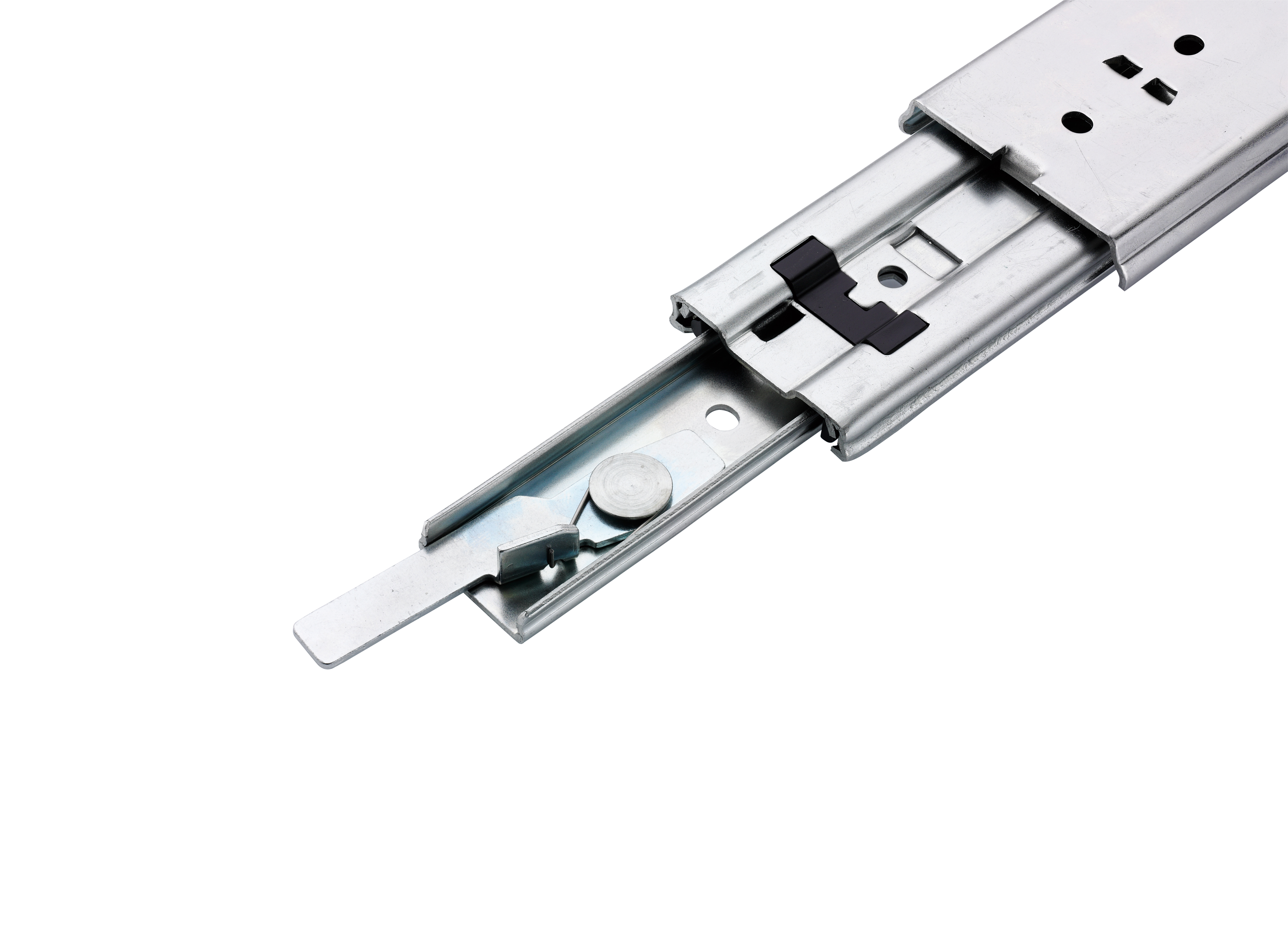 Accuride DZ3308-0014-2 Teleskopschienen 100% Überauszug, 12,7x50,8, SL 356, TR 381, 67kg, hell verzinkt - 3308 Accuride Teleskopschiene Anwendung