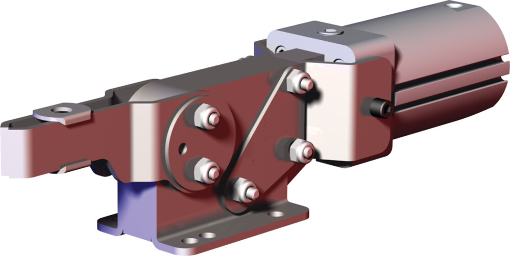 DESTACO 8071-UE Standard Kraftspanner Haltekraft 2000 N; horizontaler Zylinder  U-Spannarm (Sensor 8EA-109-1 separat bestellen) - DESTACO 8071-UE Standard Kraftspanner Haltekraft 2000 N; horizontaler Zylinder  U-Spannarm