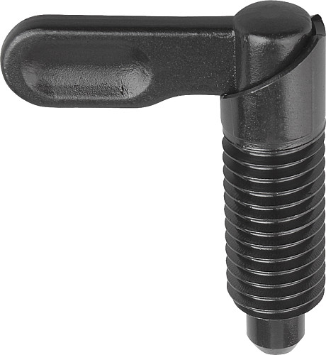 Norelem 03099-040510 SPERRRIEGEL FORM A, D=5, D1=M10 - Norelem 03099-AC Sperrriegel Form A und C