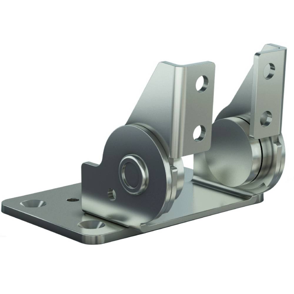 Leschhorn 70-7-3621 2-Achsiges Drehmomentscharnier, groß 50x76mm - LE 70-7-3621 2-Achsiges Drehmomentscharnier - Gross 50x76mm