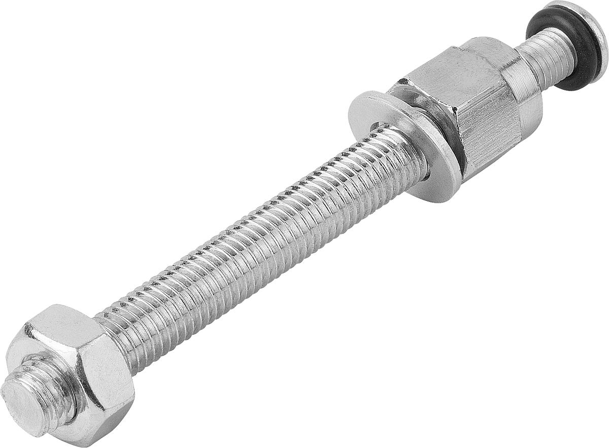 Kipp K0669.120501 GEWINDESPINDEL M12X50 F. GELENKFUß - K0669-120501 GEWINDESPINDEL M12X50 FUER GELENKFUss