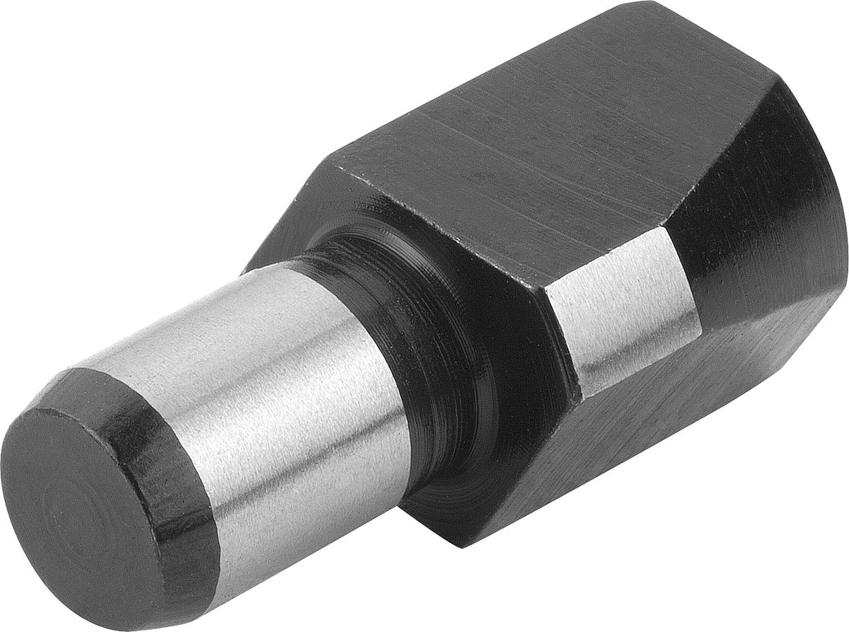 DIN 6321  AUFNAHMEBOLZEN FORM C, KURZ, D1=20 - 6321 AUFNAHMEBOLZEN FORM C - KURZ - D1 20