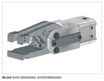 DESTACO 84A3-300000000 Kurvenklemmgreifer mit Selbsthemmung Typ 84A3-3 - 84A3-3 Kurvenklemmgreifer