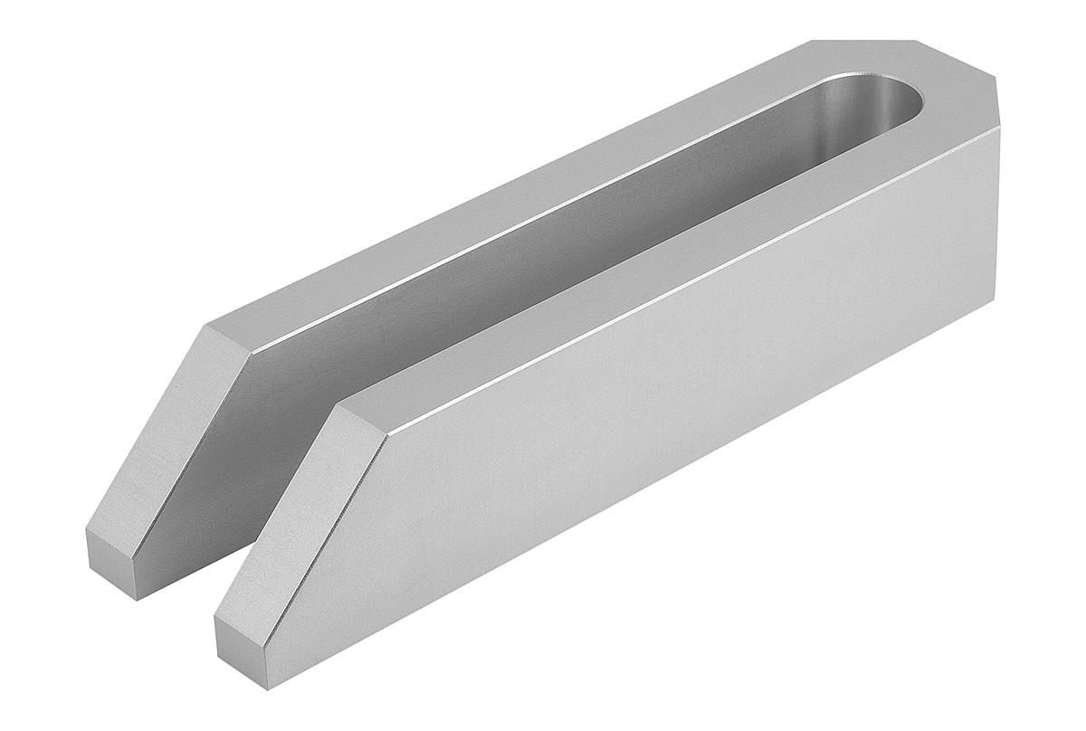 Norelem 04110-2161 SPANNEISEN GABELF. DIN 6315     AL, B1=18, L1=200 - 04110-2161 SPANNEISEN GABELFOERMIG DIN 6315     AL - B1 18 - L1 200