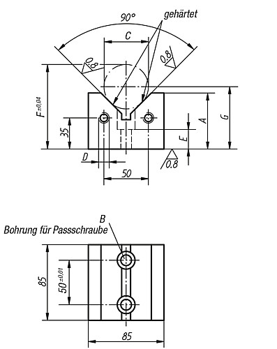 Kipp K0819.60012063 PRISMA VERTIKAL - KIPP K0819 Prismen vertikal