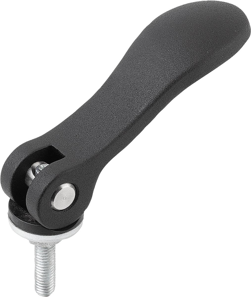 Kipp K0006.2501110X50 EXZENTERHEBEL GR.2 M10X50, EINSTELLBAR - K0006-2501110X50 EXZENTERHEBEL GR 2 M10X50 - EINSTELLBAR