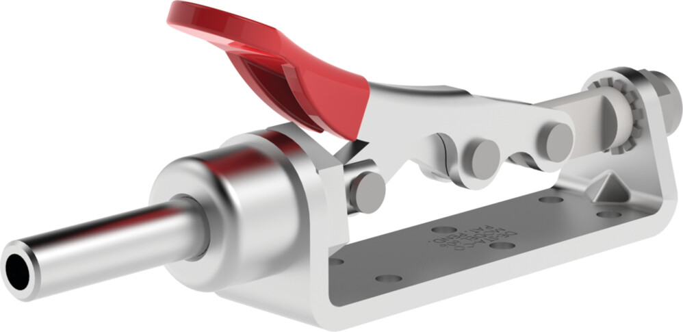 DESTACO 606-M Schubstangenspanner Standard  Haltekraft 2000N, Hub 40mm, -M: Metrisches-Kolbengewinde M8 - DESTACO 606-M Schubstangenspanner; Haltekraft 2000N, Hub 40mm, metrisch_Bild1