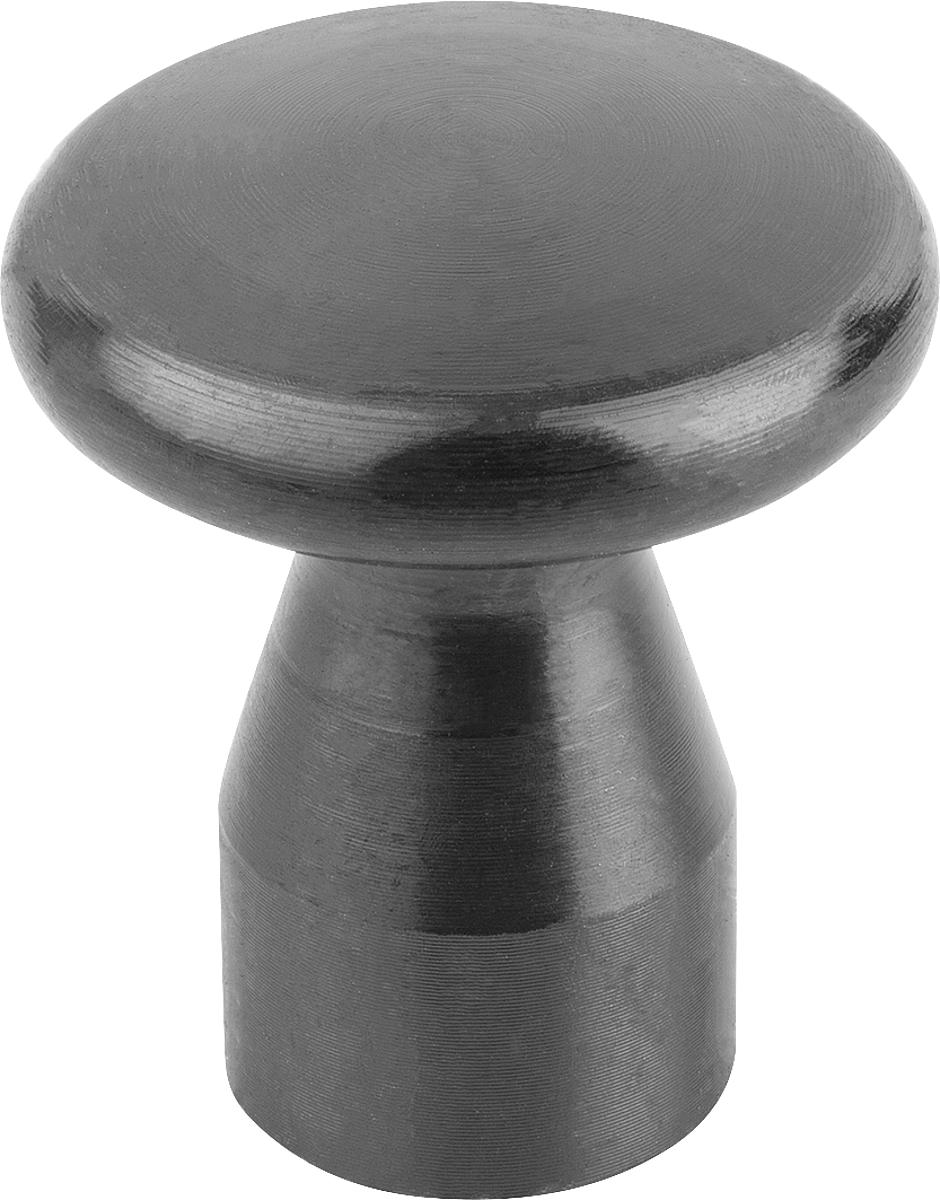 Norelem 06237-06 FLACHER KNOPF  M6, - 06237-06 FLACHER KNOPF  M6