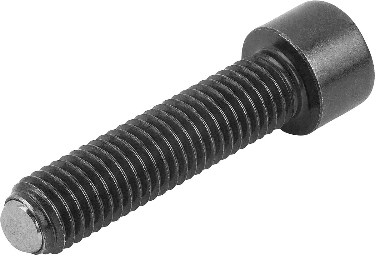 Norelem 07100-20620 KUGELDRUCKSCHRAUBE FORM B, MIT KOPF, D1=M6, L2=20 - 07100-20620 KUGELDRUCKSCHRAUBE FORM B - MIT KOPF - D1 M6 - L2 20