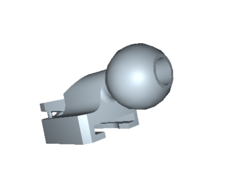 DESTACO PA-19M-G38-A Anschlussadapter, Anschlussgewinde (Male) G3/8", Anschlussgewinde (Female) G1/8";  D= 20 mm Apple Core Anbindung, statische Belastung 150 Nm, Material Aluminium - LE70000 CPI-PA-B112-CM Anschlussadapter