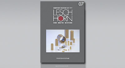 Leschhorn 07 Positionssysteme - 07 Positionssysteme Mahr Kugelfuehrungen